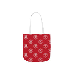 Heroines of Jericho Tote Bag - Red & White Polyester - Bricks Masons