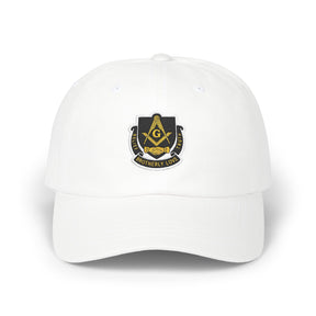 Master Mason Blue Lodge Baseball Cap - Cotton Brotherly Love - Bricks Masons