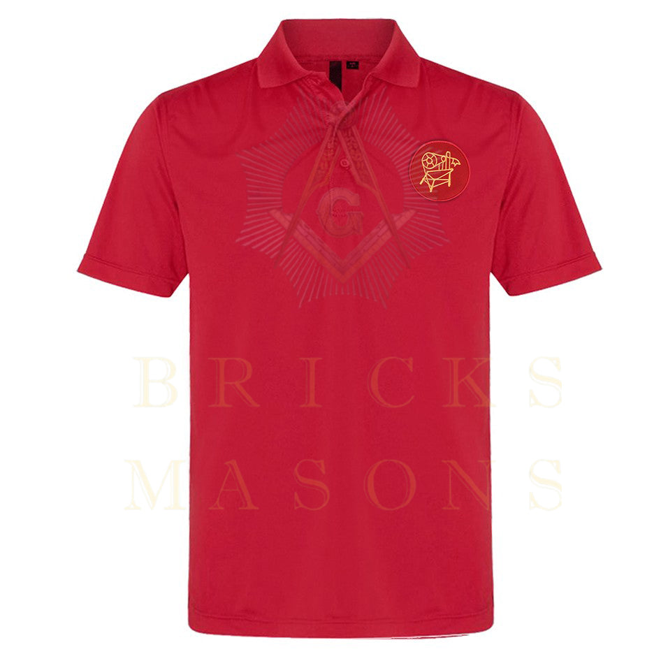 Heroines Of Jericho Polo Shirt - Cotton Various Colors - Bricks Masons
