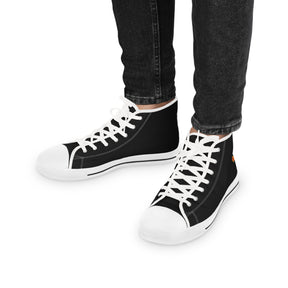 Red Cross of Constantine Sneaker - High Top Black & White - Bricks Masons