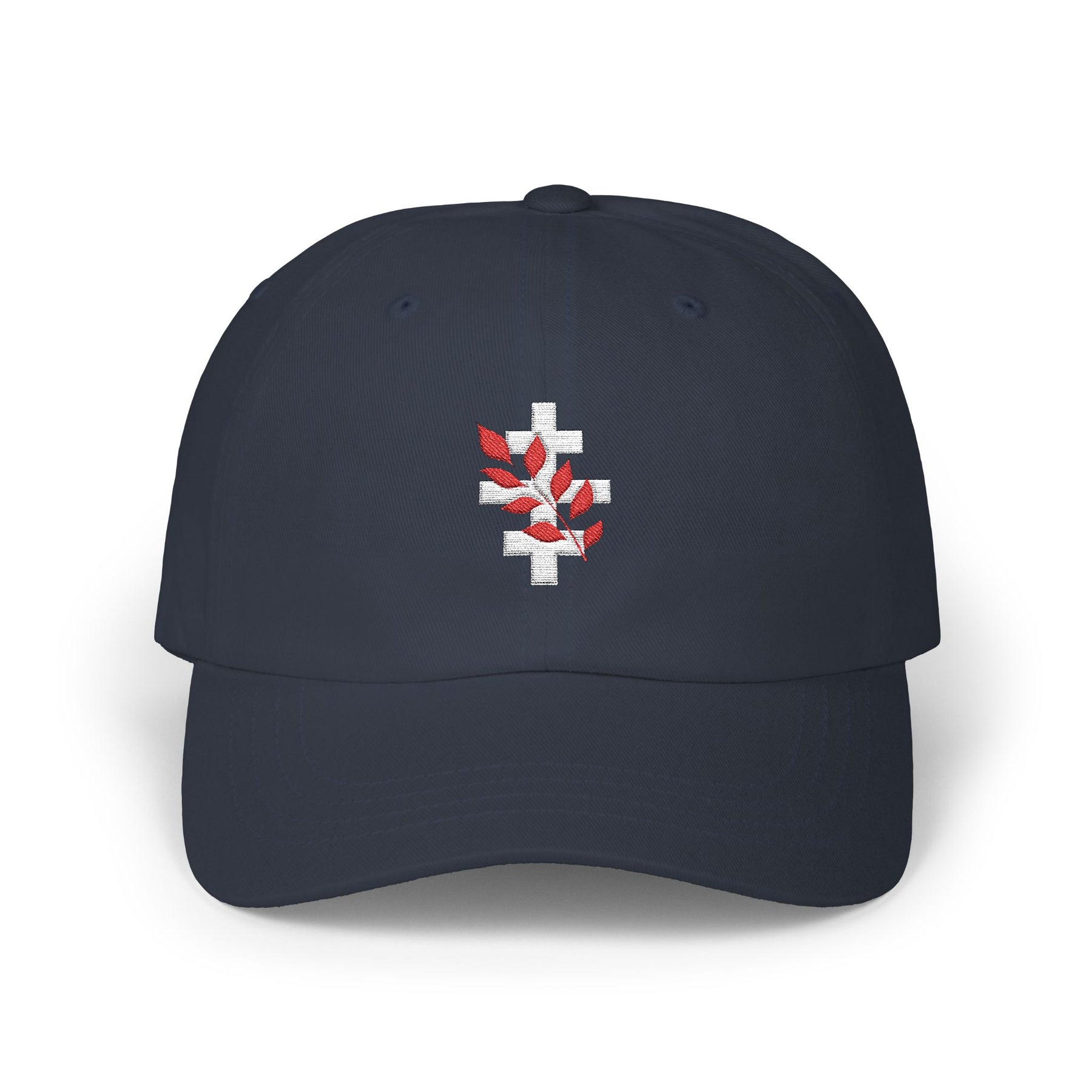 Red Branch of Eri Baseball Cap - Cotton red & White Emblem Various Colors - Bricks Masons