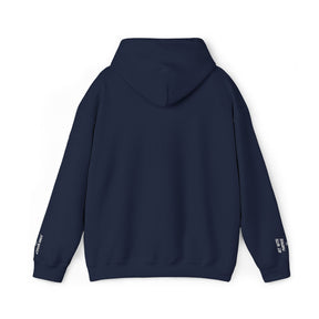 Entered Apprentice Blue Lodge Hoodie - Prudence Front & Sleeves Embroidery Detailing - Bricks Masons