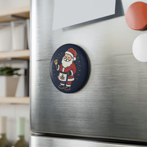 Master Mason Blue Lodge Refrigerator Magnet - Square & Compass G Christmas Decor - Bricks Masons