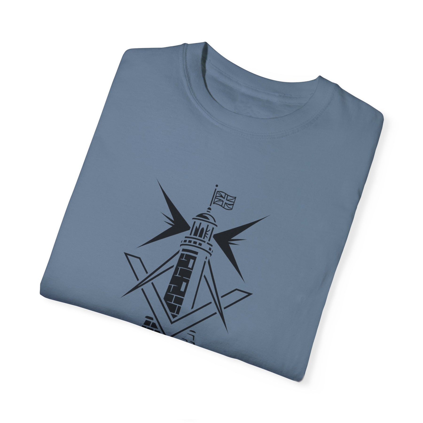 Master Mason Craft T-Shirt - United Kingdom Beacon of Brotherhood - Bricks Masons