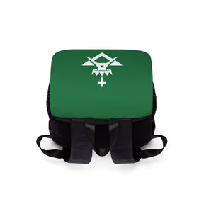 Allied Masonic Degrees Backpack - Green & White Resistant Fabric - Bricks Masons