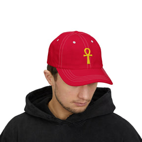 Ancient Egypt Baseball Cap - Ankh Cotton Various Colors - Bricks Masons