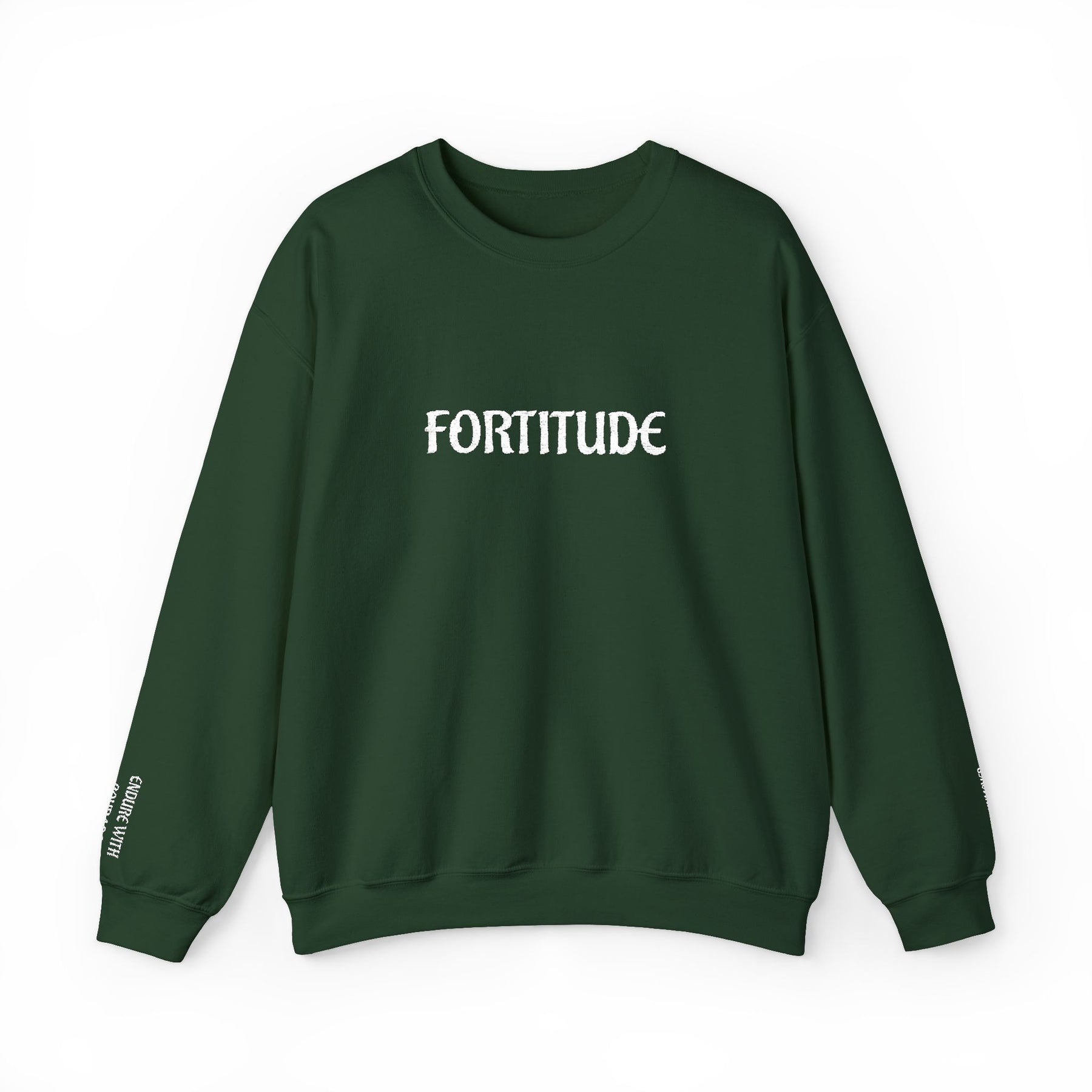 Master Mason Blue Lodge Sweatshirt - Fortitude Endure with Courage Square & Compass - Bricks Masons