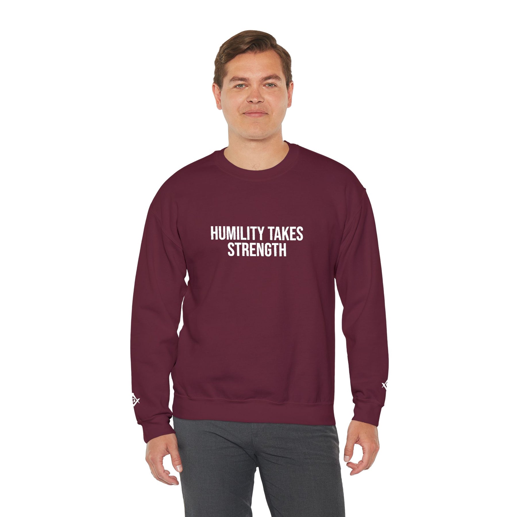 Masonic Unisex Heavy Blend™ Crewneck Sweatshirt - Bricks Masons