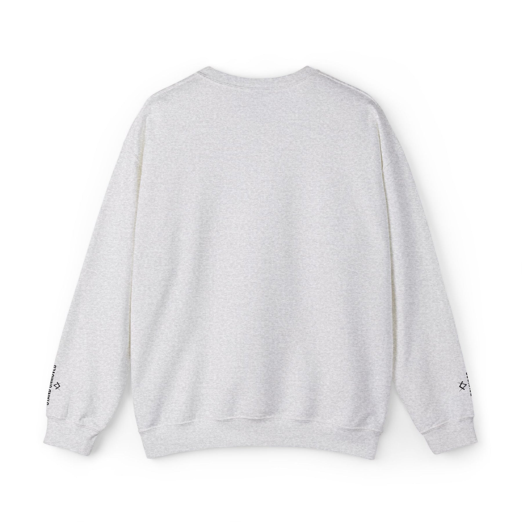 Entered Apprentice Blue Lodge Sweatshirt - Fortitude Front & Sleeves Embroidery - Bricks Masons