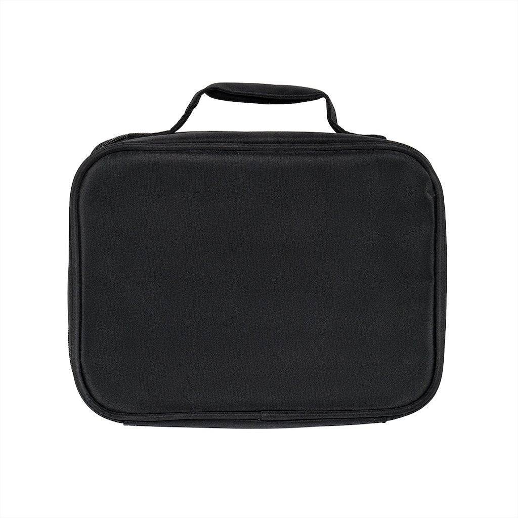 Master Mason Blue Lodge Lunch Bag - Square & Compass G in Black