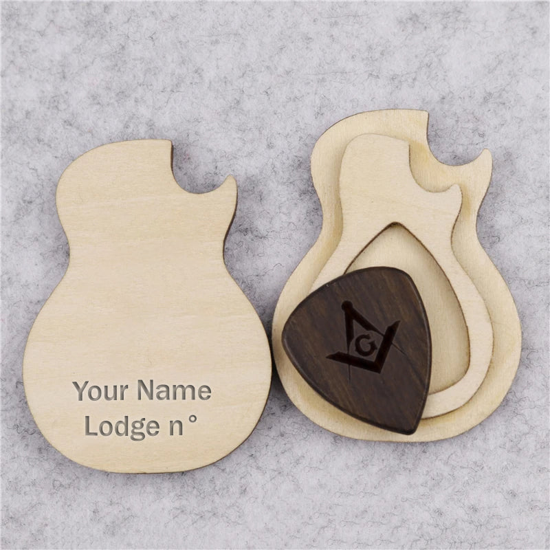 Master Mason Blue Lodge Pick - Personalized - Bricks Masons
