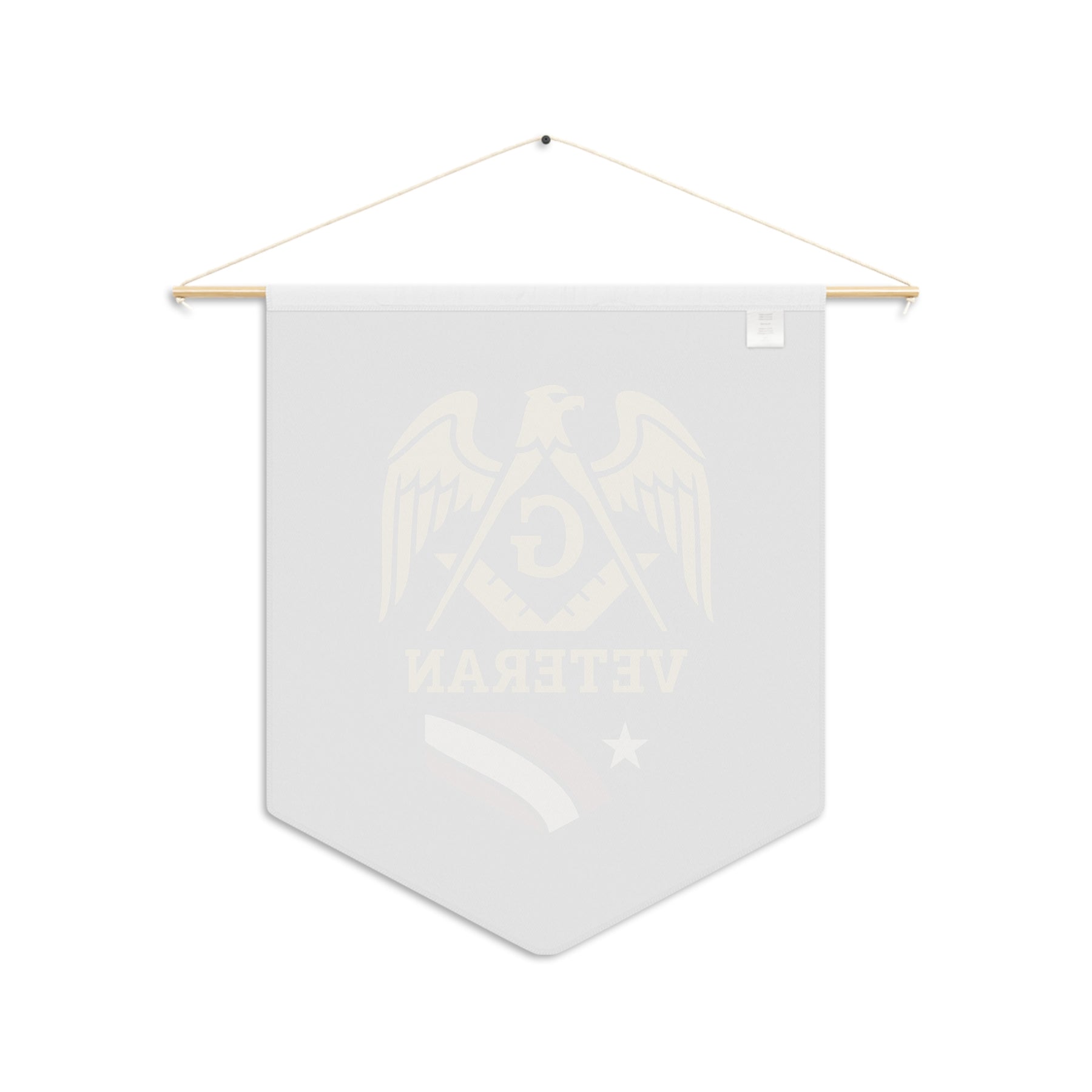 Master Mason Blue Lodge Pennant - Veteran Mason - Bricks Masons