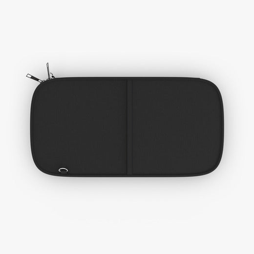 Master Mason Blue Lodge Passport Wallet - Black Texas Mason With Shoulder & Wrist Strap - Bricks Masons