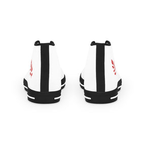 Red Branch of Eri Sneaker - High Top Black & White Red Branch - Bricks Masons