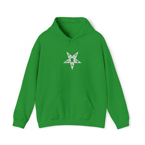 OES Hoodie - Soft Cotton Poly Blend Signature Front Stitch - Bricks Masons