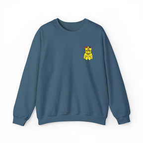 Royal Order of Jesters Sweatshirt - Crewneck Embroidered Front Motif - Bricks Masons