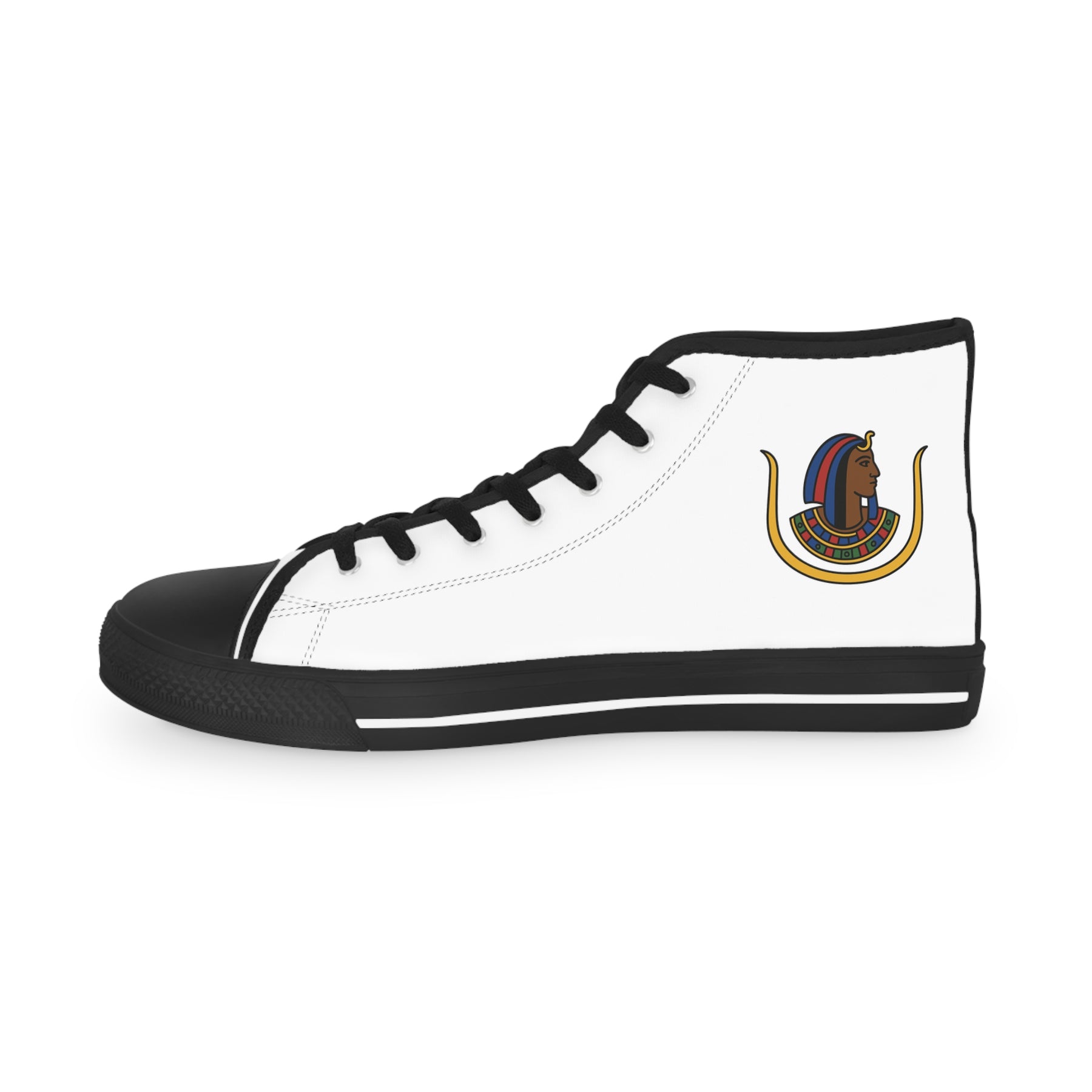 DOI Sneaker - High Top Black & White Sole - Bricks Masons