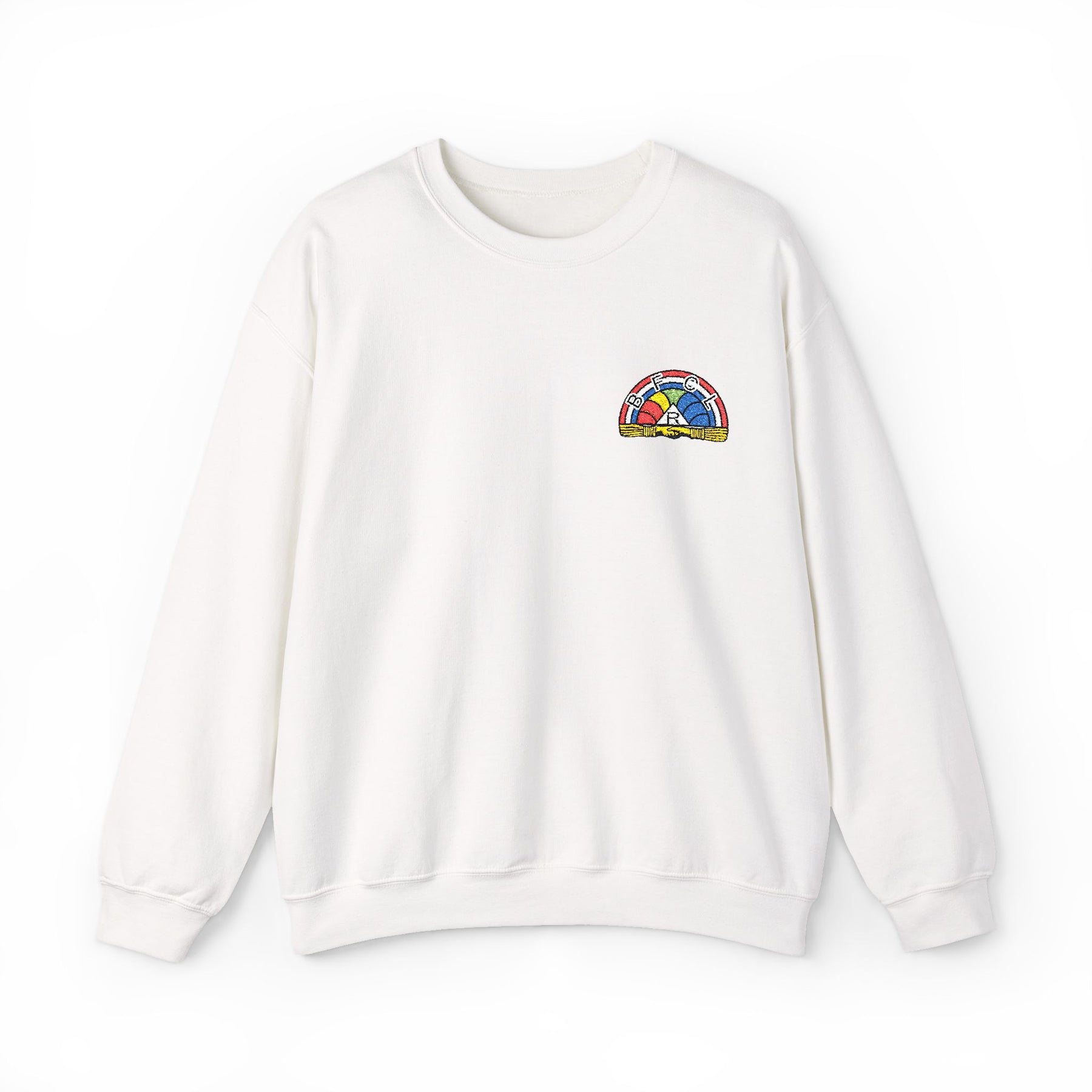 International Order of The Rainbow For Girls Sweatshirt - Crewneck Classic Fit - Bricks Masons