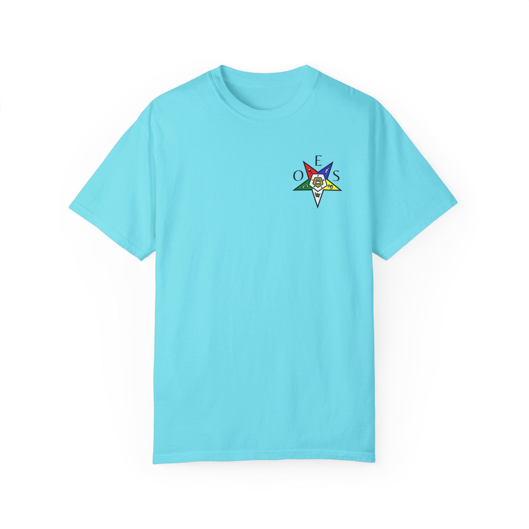 OES T-Shirt - Garment-Dyed Tee OES Star Various Colors - Bricks Masons