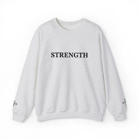 Master Mason Blue Lodge Sweatshirt -  Strength Front & Sleeves Embroidery - Bricks Masons
