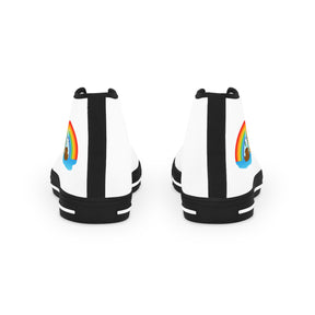 Royal Ark Mariner Sneaker - High Top Black & White Colorful Emblem - Bricks Masons