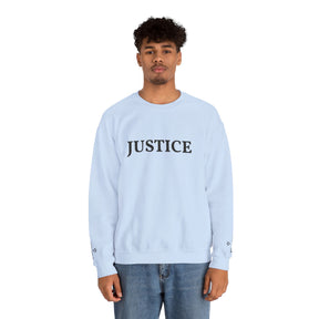 Entered Apprentice Blue Lodge Sweatshirt - Justice Front & Sleeves Embroidery - Bricks Masons