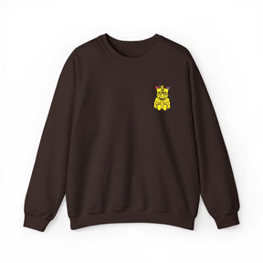 Royal Order of Jesters Sweatshirt - Crewneck Embroidered Front Motif - Bricks Masons