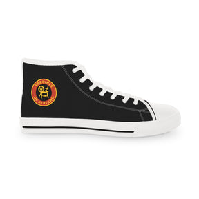 Heroines of Jericho Sneaker - High Top Black & White - Bricks Masons