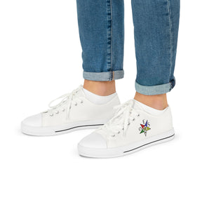 OES Sneaker - Low Top Sneaker Black & White OES Star - Bricks Masons
