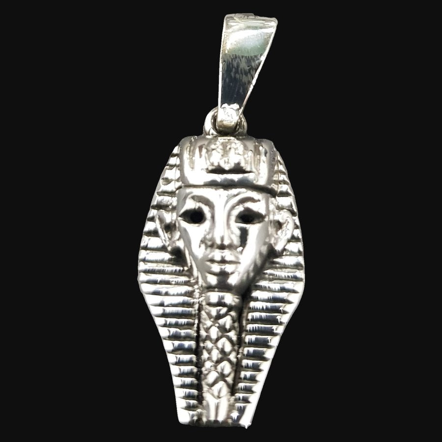 Egyptian Tutankhamun Medal in Silver 3 x 2 cm 4 g Art 924 - Bricks Masons