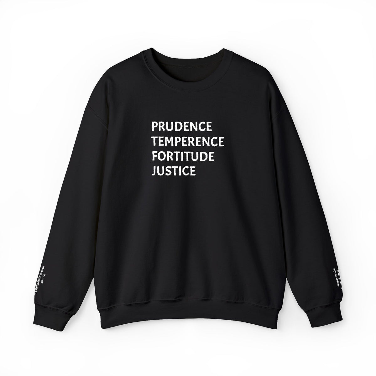 Sweatshirt - The Four Cardinal Virtues - Bricks Masons