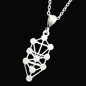 Kabbalah Tree of Life Pendant in Silver 3.5g 3.5cm Art 942 - Bricks Masons