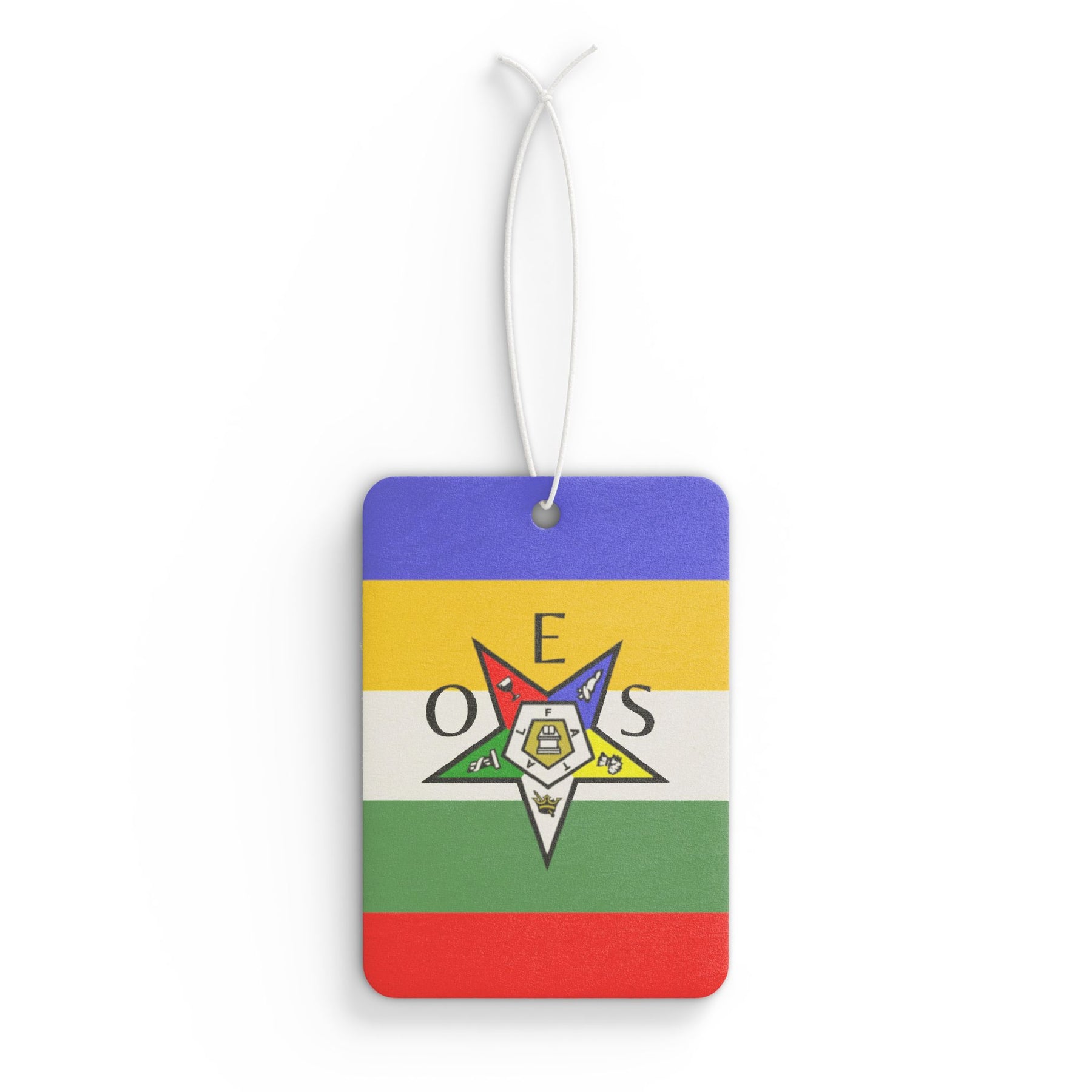 OES Car Air Freshener - Lasting Freshness with Colorful Style - Bricks Masons