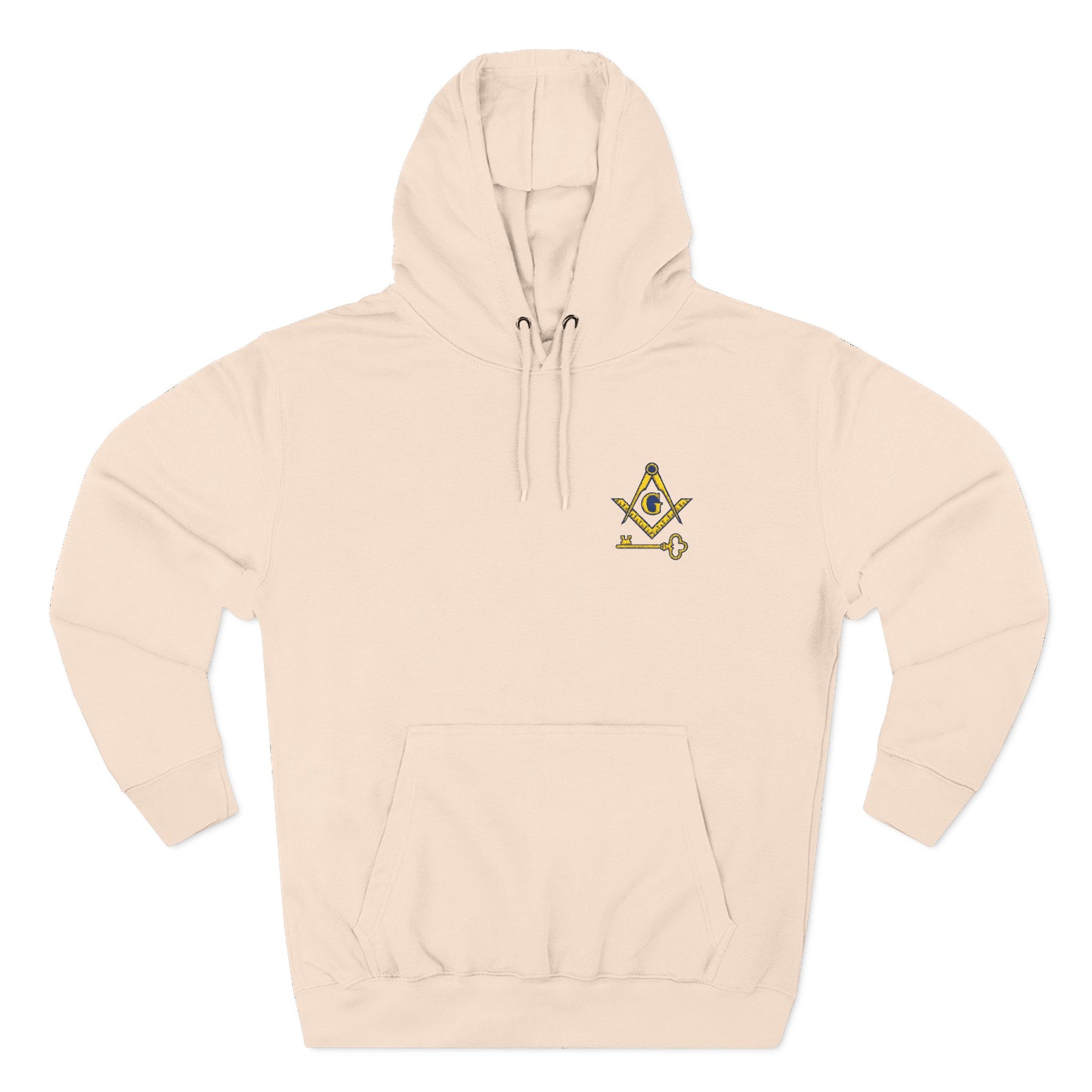 International Masons Hoodie - Front Stitch Design - Bricks Masons