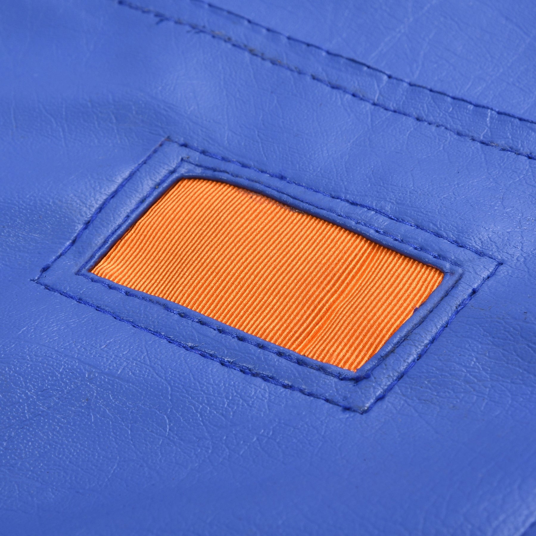 Master Mason Blue Lodge Work Apron - Blue Leather Square and Compass G - Bricks Masons