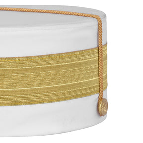 The Order of The Golden Circle Crown Cap - Hand Embroidery Gold Bullion - Bricks Masons