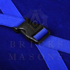 Past Master Blue Lodge Apron Case - Machine Embroidery Personalization Various Sizes & Materials - Bricks Masons