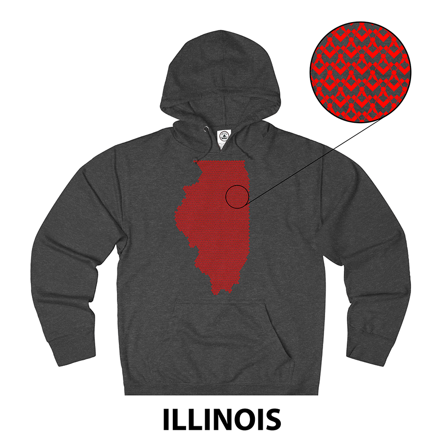 Masonic Hoodie - ILLINOIS State