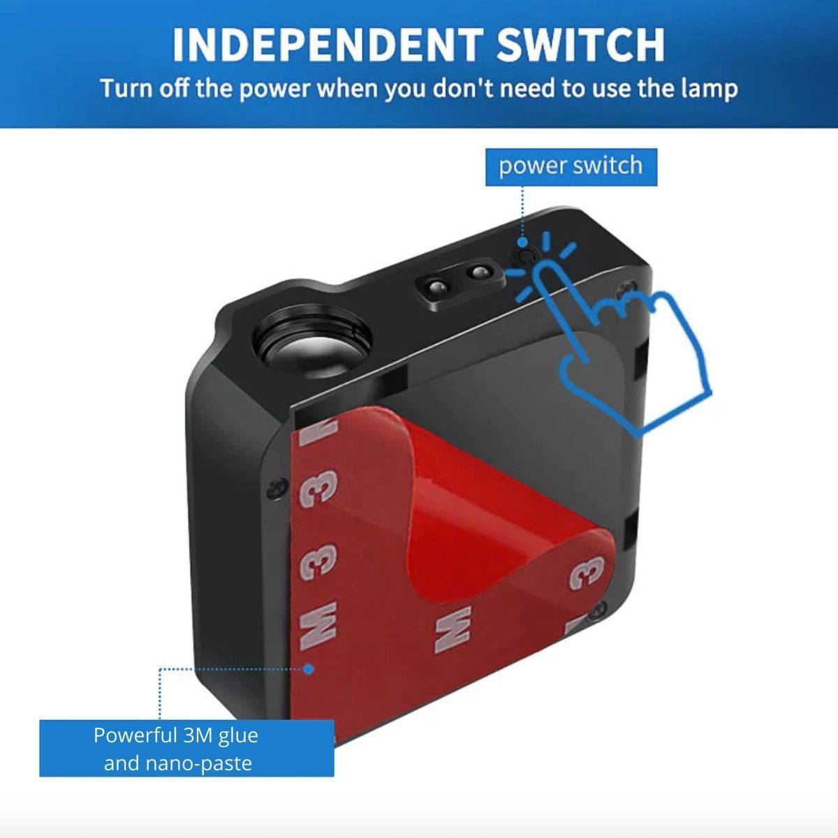 Past Master Blue Lodge Car Door Light Projector - Customizable Wireless LED Compass & Quadrant - Bricks Masons
