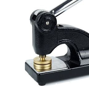 The Order Of The Golden Circle  Long Reach Seal Press - Heavy Embossed Stamp Black Color Customizable - Bricks Masons