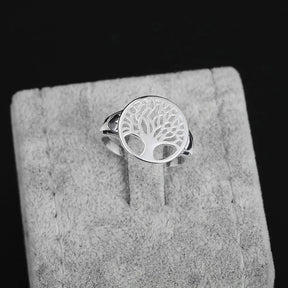 Ancient Israel Ring - 925 Sterling Silver Tree Of Life - Bricks Masons