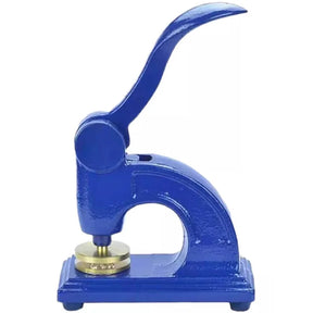 The Order Of Saint Lazarus  Long Reach Seal Press - Heavy Embossed Stamp Blue Color Customizable - Bricks Masons