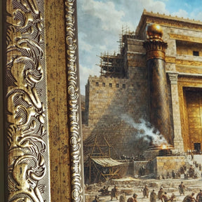 Masonic Canvas - The Building of the Temple - Bricks Masons