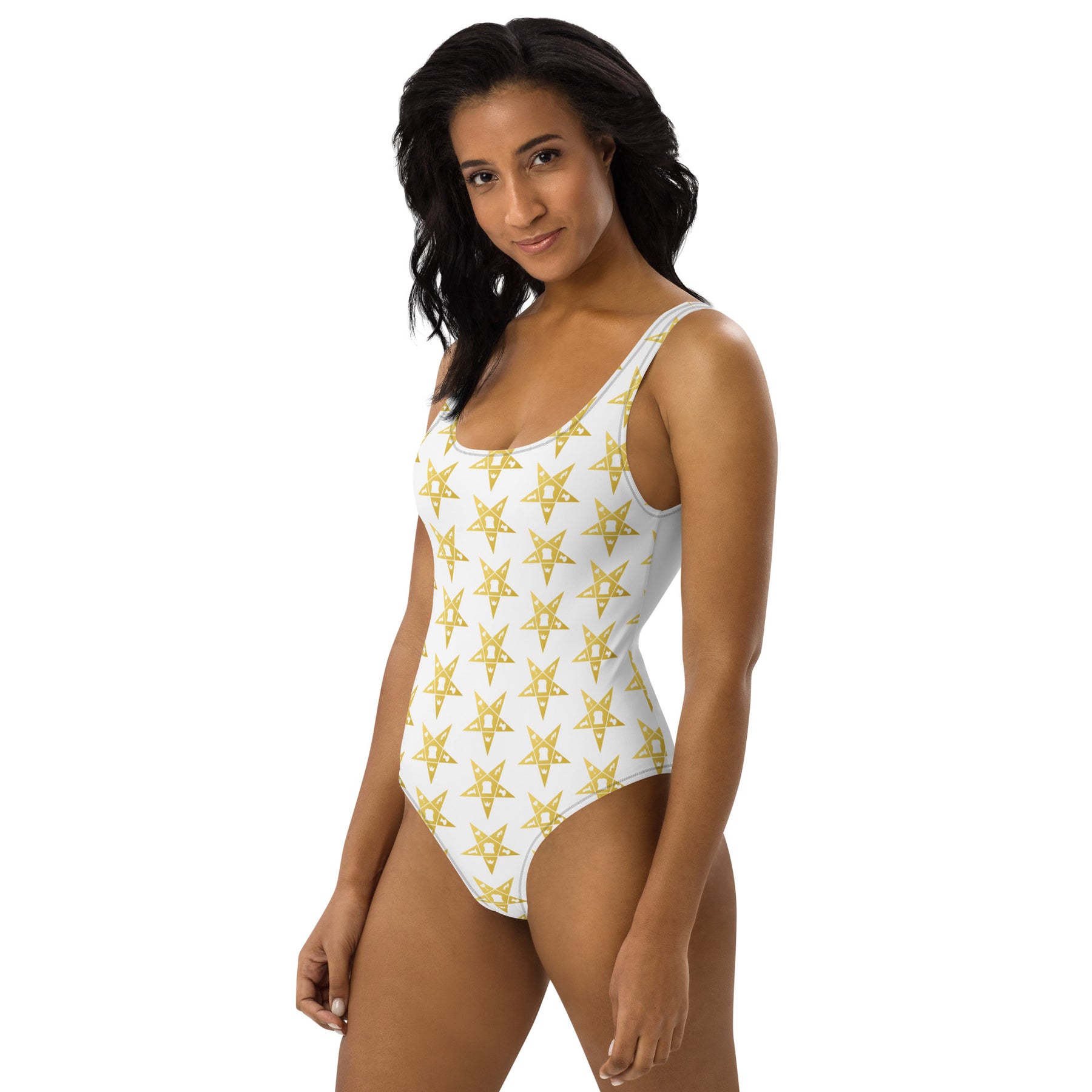 Order Of The Eastern Star OES Swimsuit - One-Piece - Bricks Masons