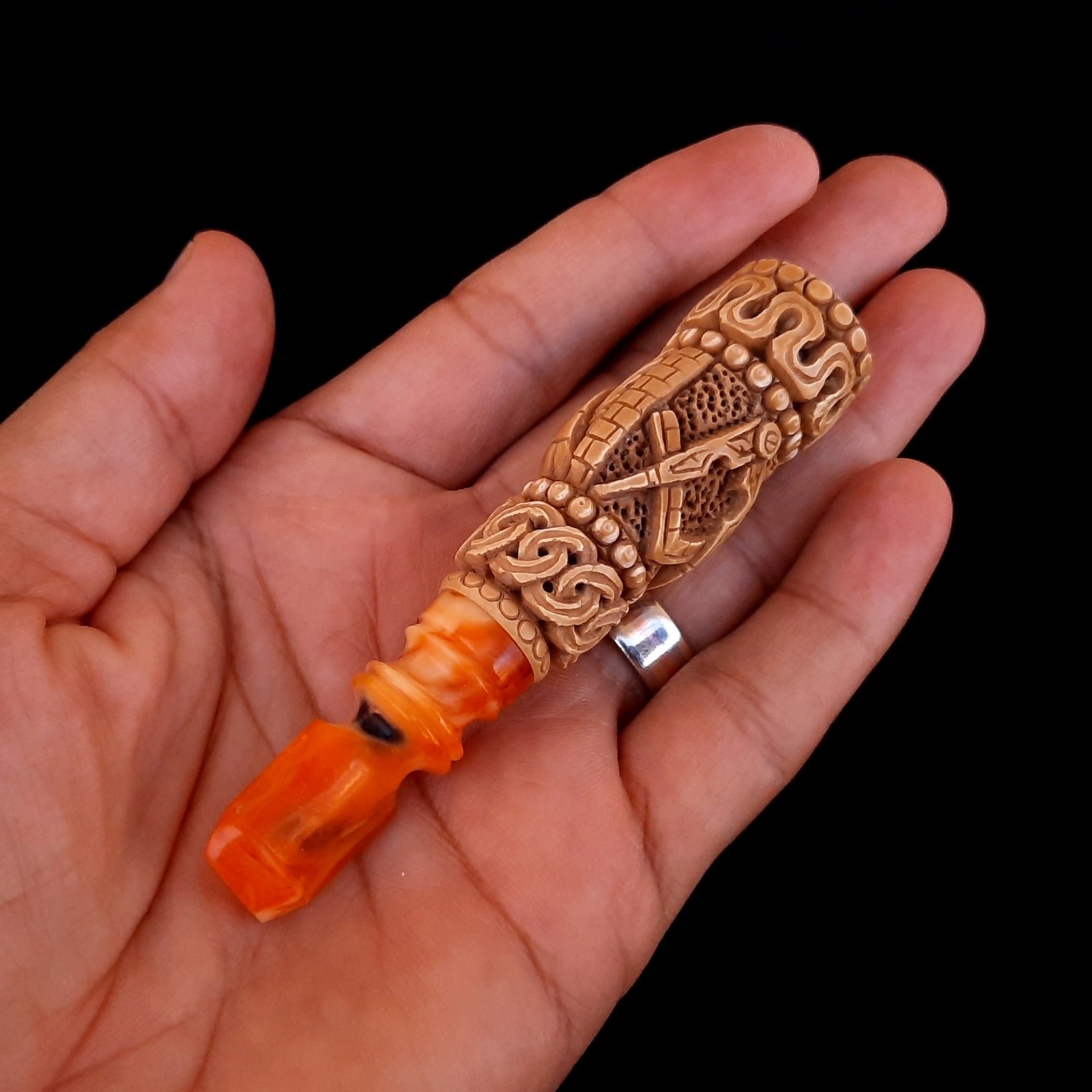 Master Mason Blue Lodge Cigarette Holder - Square & Compass - Bricks Masons