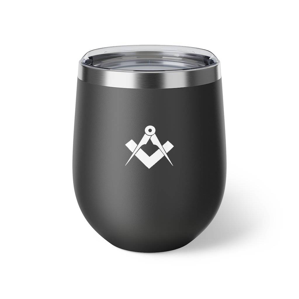 Master Mason Blue Lodge Vacuum Cup - Square & Compass