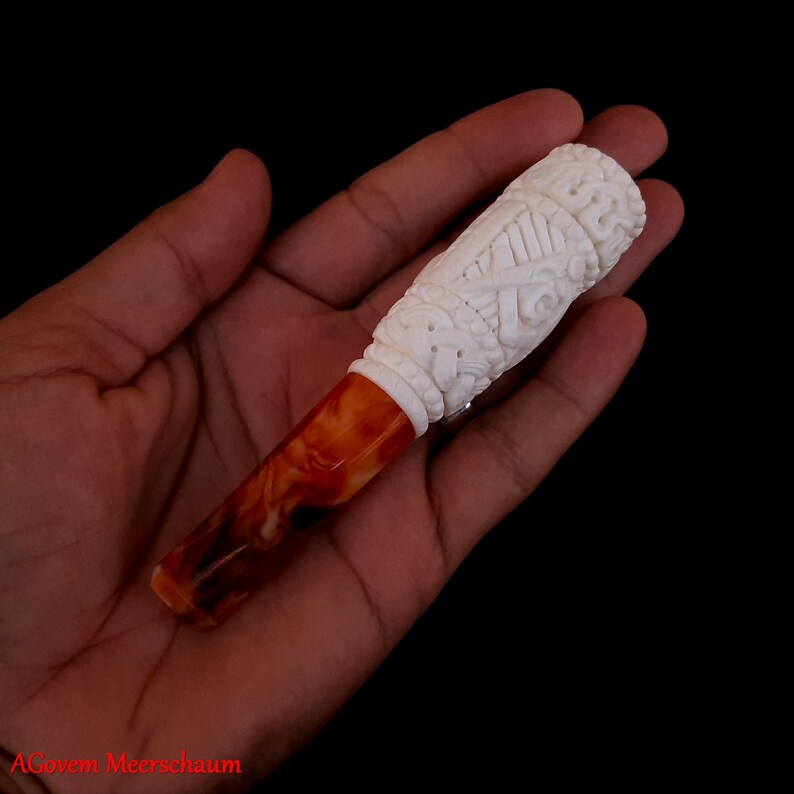 Master Mason Blue Lodge Cigarette Holder - Square & Compass G Emblem - Bricks Masons