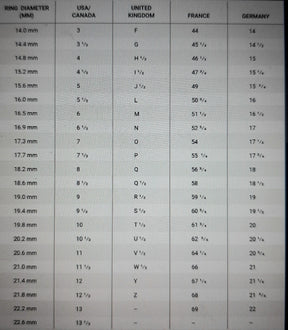 Order Of Malta Ring - Blackened Sterling Silver Blue-Green Sapphire - Bricks Masons