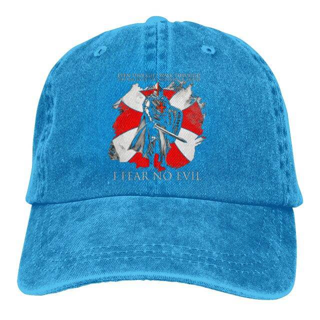 Knights Templar Baseball Cap - (I FEAR NO EVIL) - Bricks Masons