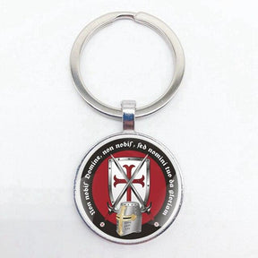 Knights Templar Commandery Keychain - (54 variants) - Bricks Masons